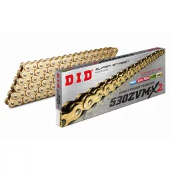 Lanț X-Ring DID 530ZVMX2 auriu 112R