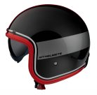 Casca Mt Helmets Le Mans 2 SV Tant A5 negru/rosu lucios - Negru/rosu lucios