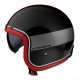 Casca Mt Helmets Le Mans 2 SV Tant A5 negru/rosu lucios - Negru/rosu lucios