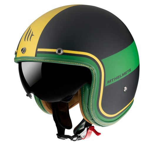 Casca Mt Helmets Le Mans 2 SV Tant C9 negru/auriu mat - Negru/auriu mat
