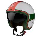Casca MT Le Mans 2 SV Tant D5 alb/rosu/verde lucios  - Alb/rosu/verde lucios