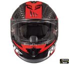 Casca MT Rapide Pro Carbon Kids  C5 rosu lucios - 100% carbon - casca de copii - Rosu lucios , S kids (49/50cm)