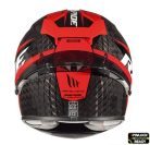 Casca MT Rapide Pro Carbon Kids  C5 rosu lucios - 100% carbon - casca de copii - Rosu lucios , S kids (49/50cm)