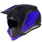 Casca MT Streetfighter SV Twin C7 negru/albastru mat  Negru/albastru mat