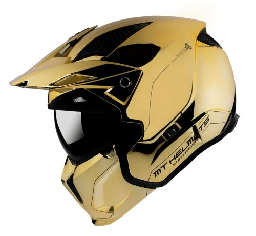 Casca MT Streetfighter SV A9 auriu cromat lucios  editie speciala - Auriu cromat