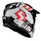 Casca MT Streetfighter SV Skull2020 A0 alb lucios  Alb lucios