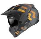 Casca MT Streetfighter SV Skull2020 A12 gri mat  Gri mat