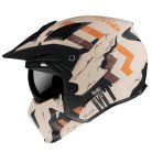Casca MT Streetfighter SV Skull2020 A14 portocaliu mat  Portocaliu mat