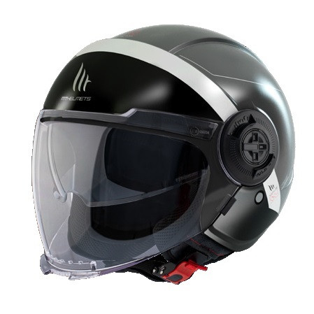 Casca MT Viale SV 68 Unit D2 gri mat   - Gri mat