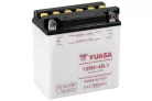 Baterie moto Yuasa 12N9-4B-1 convențională fără electrolit, 12V 9,5Ah