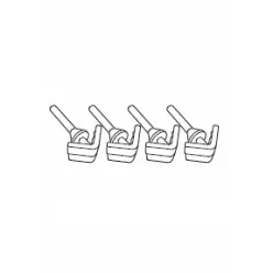Rubber dampers SHAD pentru SH58X/SH59X/SH50/SH48