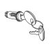 Key lock SHAD 201722R for SH45/SH39/SH37/SH34/SH33/SH29/SH26/SH46/SH40/SH44