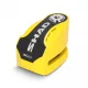 Disc lock with alarm SHAD SC61A C0S6103A galben pin 6mm