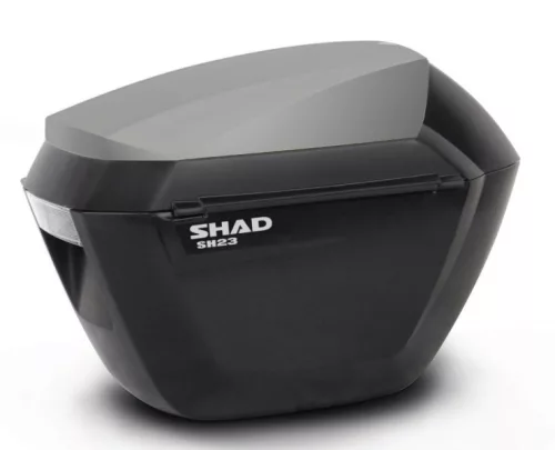 Cutii laterale cu capace colorate SHAD SH23 new titanium