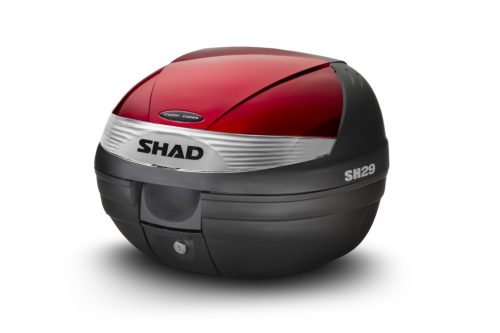 Top case cu capac colorat SHAD SH29 Rosu