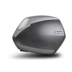   Cutii laterale cu capace colorate SHAD SH36 New titanium pereche cu premium lock