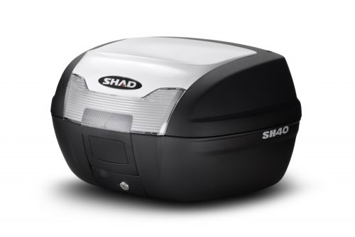 Top case cu capac colorat SHAD SH40 Alb