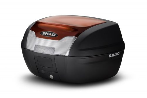 Top case cu capac colorat SHAD SH40 Rosu