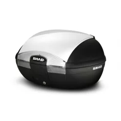 Topcase cu capac colorat SHAD SH45 Alb
