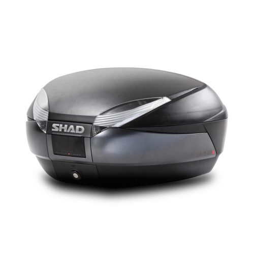 Top case SHAD SH48 D0B48300 Dark grey / black with PREMIUM SMART lock