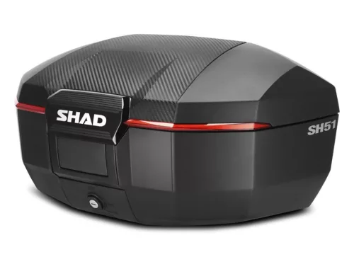 Top case SHAD SH51 D0B51106 Carbon