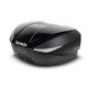 Top case cu capac colorat SHAD SH58X Black metal with PREMIUM lock