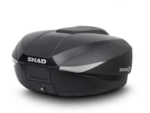 Top case SHAD SH58X D0B58206 Carbon (expandable concept) with PREMIUM lock