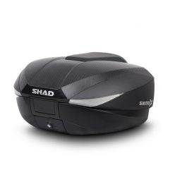   Top case SHAD SH58X D0B58206B Carbon (expandable concept) with PREMIUM lock and backrest