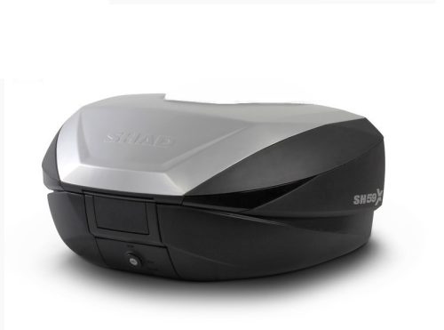Top case SHAD SH59X D0B59200 negru cu capac de aluminiu (expandable concept) with PREMIUM SMART lock