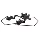 Universal side bag holders SHAD D0SS5SE on Top Master