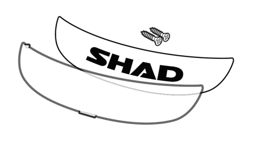 Benzi reflectorizante SHAD pentru SH26 Alb