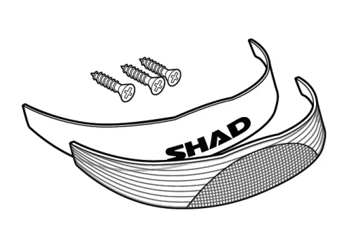 Benzi reflectorizante SHAD pentru SH29 Alb