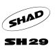 Stickers SHAD D1B291ETR Alb for SH29