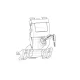 Locking system SHAD PREMIUM D1B362MAR for SH35/SH36
