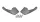Reflectors SHAD pentru SH36 Rosu
