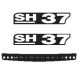 Stickers SHAD D1B371ETR for SH37