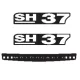 Stickers SHAD D1B371ETR for SH37