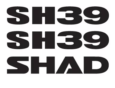 Set stickere SHAD pentru SH39
