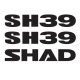 Stickers SHAD D1B39ETR for SH39