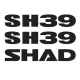 Set stickere SHAD pentru SH39
