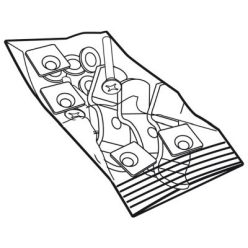   Screws bottom rack SHAD D1B40BOR for SH58X/SH59X/SH50/SH48/SH45/SH39/SH42/SH46/SH44