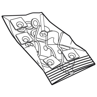 Screws bottom rack SHAD D1B40BOR for SH58X/SH59X/SH50/SH48/SH45/SH39/SH42/SH46/SH44