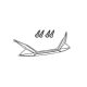 Benzi reflectorizante SHAD SH47 D1B471CAR Rosu