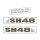 Stickers SHAD D1B481ETR for SH48