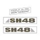 Stickers SHAD D1B481ETR for SH48