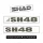 Set stickere SHAD pentru SH48