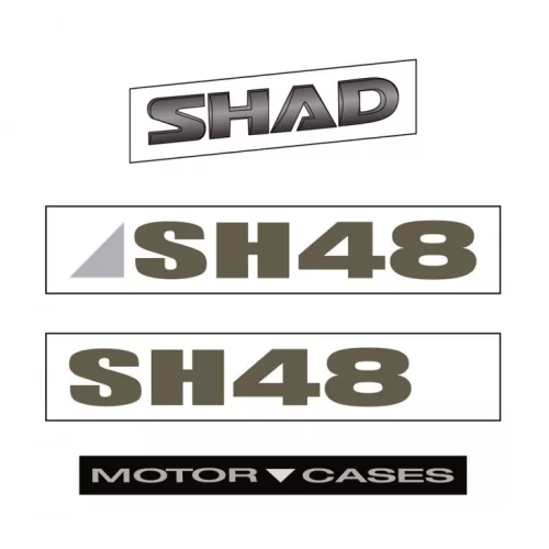 Set stickere SHAD pentru SH48