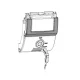 Locking system PREMIUM SHAD D1B482PMAR new titanium for SH48 with PREMIUM SMART lock