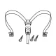 Securing straps SHAD pentru SH48