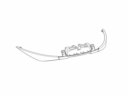 Negru trim SHAD pentru SH59X